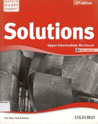 Solutions: Upper-Intermediate Workbook, Oxford Exam Support