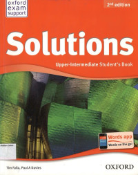 Solutions: Upper-Intermediate Student's Book, Oxford Exam Support