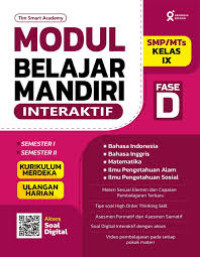 Image of Modul Belajar Mandiri: SMP/MTs Kelas IX
