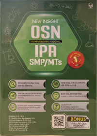 Image of New Insight OSN (Olimpiade Sains Nasional) IPA SMP/MTs