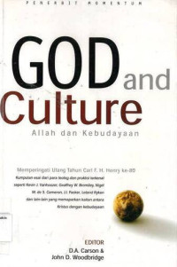 God and Culture (Allah dan Kebudayaan)