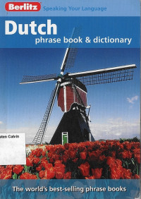 Dutch Phrase Book & Dictionary