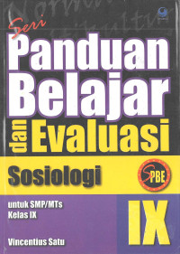 Sosiologi IX SMP: Seri Panduan Belajar dan Evaluasi