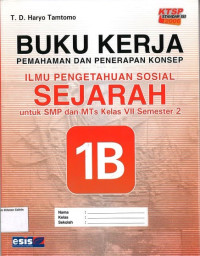 BUKU KERJA SEJARAH VII SMP 1B