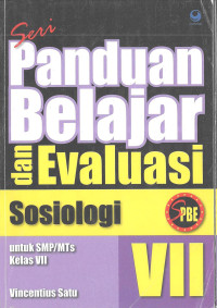 Sosiologi VII SMP: Seri Panduan Belajar dan Evaluasi