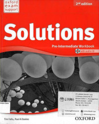 Solutions Pre-Intermediate Workbook 2nd Edition