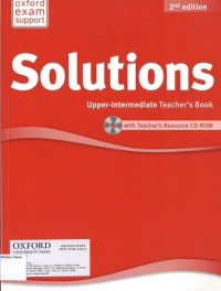 Solutions 2nd Edition: Upper-Intermediate Teacher's Book, Oxford Exam Support