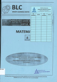 Matematika: Persiapan Ujian Nasional 2016 SMP