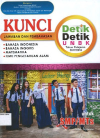 Kunci Detik-Detik UNBK 2017/2018