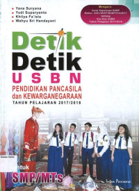 USBN PPKn SMP TP 2017/2018: Detik-Detik