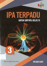 IPA Terpadu 3 SMP IX: Kurikulum 2013