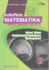 Seribu Pena Matematika 3 SMP IX