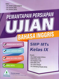 Pemantapan Persiapan Ujian Bahasa Inggris Kelas 9 + Kunci