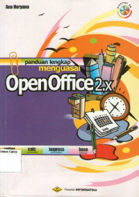 panduan lengkap menguasai Open Office 2.x