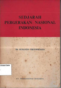 Sedjarah Pergerakan Nasional Indonesia