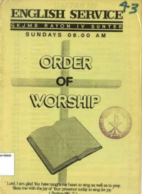 Order of Worship