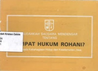 Empat Hukum Rohani