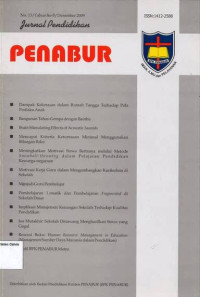 Jurnal Pendidikan Penabur No. 13/ Tahun ke-8/ Desember 2009