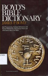 Boyd's Bible Dictionary