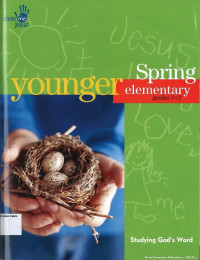 Younger Elementary Spring Grades 1+2: Show Me Jesus, Studying God's Word