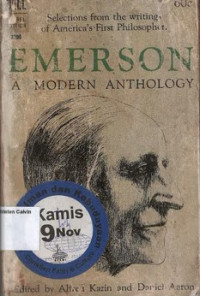 Emerson: A Modern Anthology