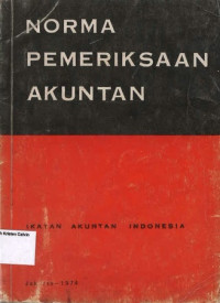 Norma Pemeriksaan Akuntan