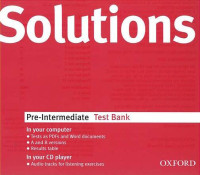 Solutions Pre-Intermediate Test Bank