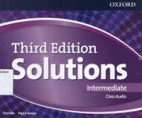 Third Edition Class Audio: Intermediate: Solutions