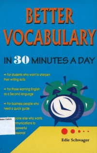 Better Vocabulary in 30 Minutes a Day