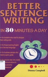 Better Sentence Writing in 30 Minutes a Day