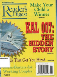 Image of Reader's Digest November 1991