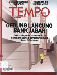 TEMPO: GEDUNG LANCUNG BANK JABAR