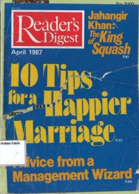 Reader's Digest April 1987