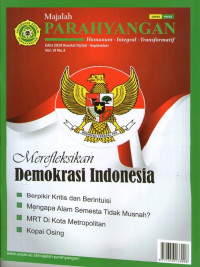 Majalah Parahyangan: Edisi 2019 Kuartal III/Juli-September Vol. VI No. 3