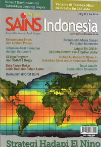 Majalah Sains Indonesia Edisi 31 | Juli 2014