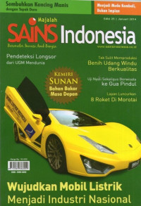 Majalah Sains Indonesia Edisi 25 | Januari 2014