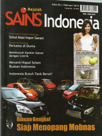 Majalah Sains Indonesia Edisi 02 | Februari 2012