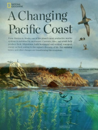 Poster: Changing Pacific Coast, A: National Geographic