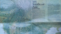 Map: Southeast Asia: Monsoon Latitudes: National Geographic