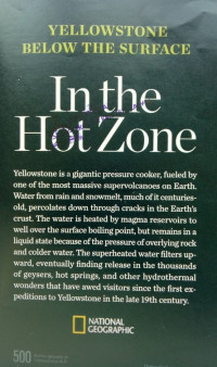 Poster: Yellowstone Below the Surface: In the Hot Zone